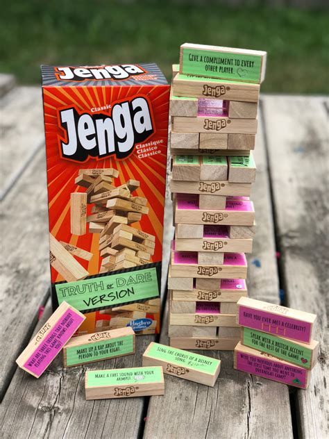 truth dare jenga